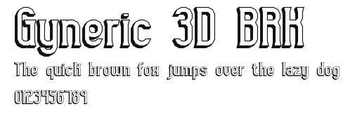 Gyneric 3D BRK Preview