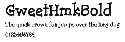 GweetHmkBold Preview