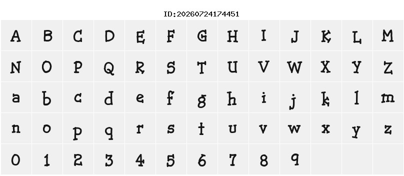 Character Map