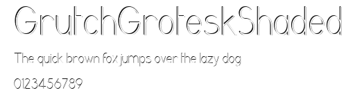 GrutchGroteskShaded Preview
