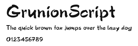 GrunionScript Preview