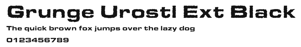 Grunge Urostl Ext Black Preview