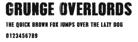 Grunge Overlords Preview