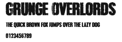 Grunge Overlords Preview