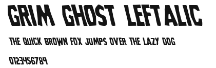 Grim Ghost Leftalic Preview