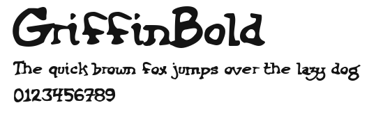 GriffinBold Preview