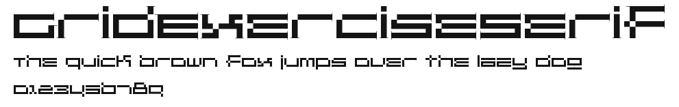 GridExerciseSerif Preview