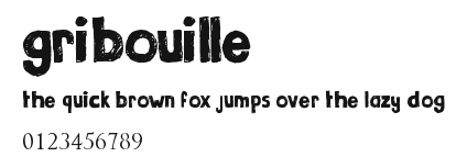 Gribouille Preview