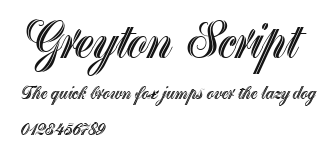 Greyton Script Preview