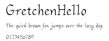 GretchenHello Preview
