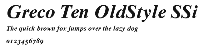 Greco Ten OldStyle SSi Preview