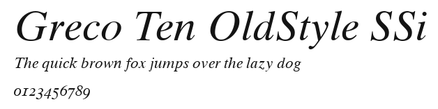 Greco Ten OldStyle SSi Preview