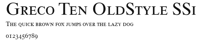Greco Ten OldStyle SSi Preview