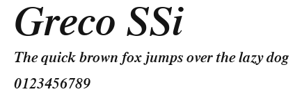 Greco SSi Preview