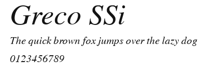 Greco SSi Preview