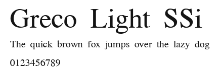 Greco Light SSi Preview