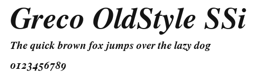 Greco OldStyle SSi Preview