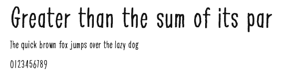 Greater than the sum of its par Preview