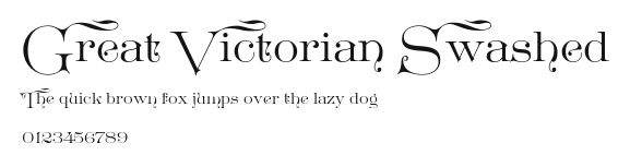 Great Victorian Swashed Preview