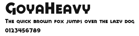 GoyaHeavy Preview