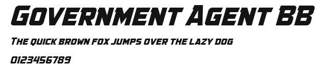 Government Agent BB Preview