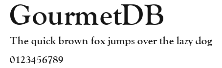 GourmetDB Preview