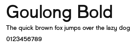 Goulong Bold Preview