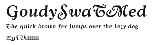 GoudySwaTMed Preview