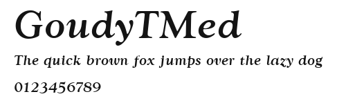GoudyTMed Preview