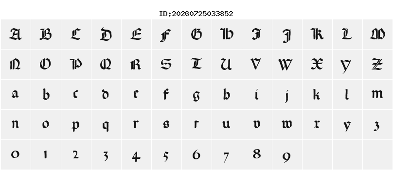 Character Map