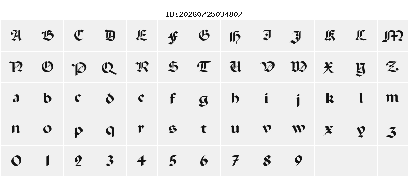 Character Map