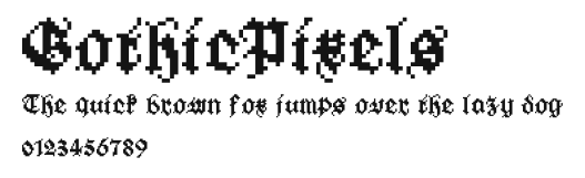 GothicPixels Preview
