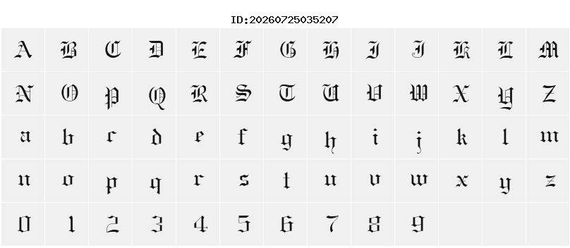 Character Map