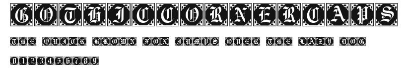GothicCornerCaps Preview