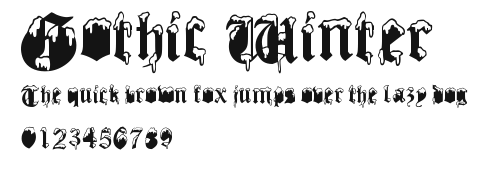Gothic Winter Preview