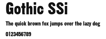 Gothic SSi Preview