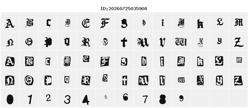 Character Map