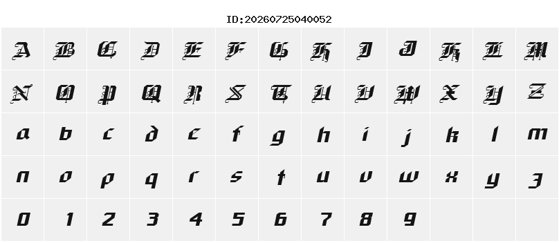 Character Map