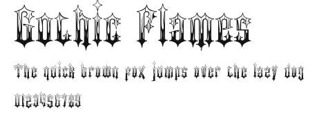 Gothic Flames Preview