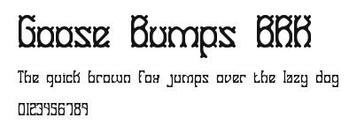 Goose Bumps BRK Preview