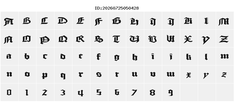 Character Map