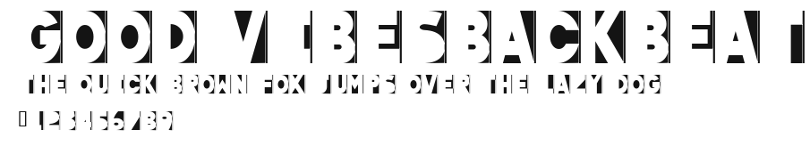 Good VibesBackbeat Preview