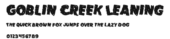 Goblin Creek Leaning Preview