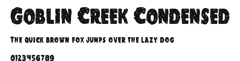 Goblin Creek Condensed Preview