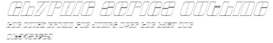 Glyphic Series Outline Preview