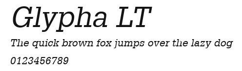 Glypha LT Preview