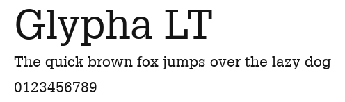 Glypha LT Preview