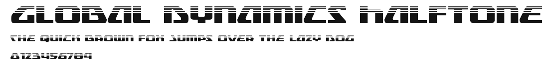 Global Dynamics Halftone Preview