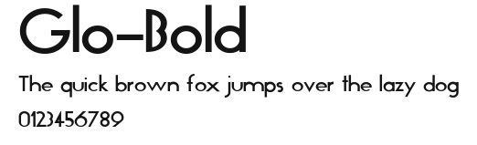 Glo-Bold Preview
