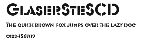 GlaserSteSCD Preview